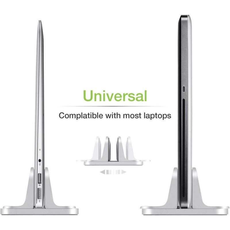 Techly ICA-TBL 010 Support de livres Supports de Laptop Argent 43,2 cm (17")