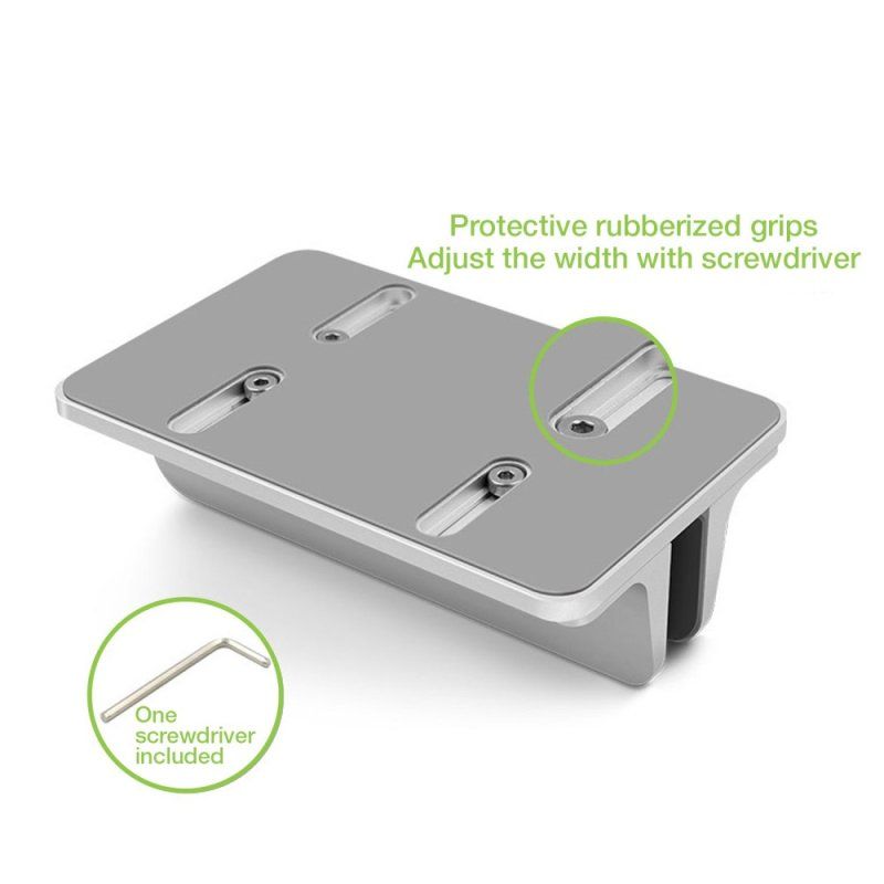 Techly ICA-TBL 010 Support de livres Supports de Laptop Argent 43,2 cm (17")