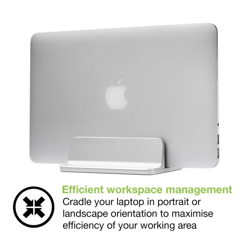 Techly ICA-TBL 010 Support de livres Supports de Laptop Argent 43,2 cm (17")