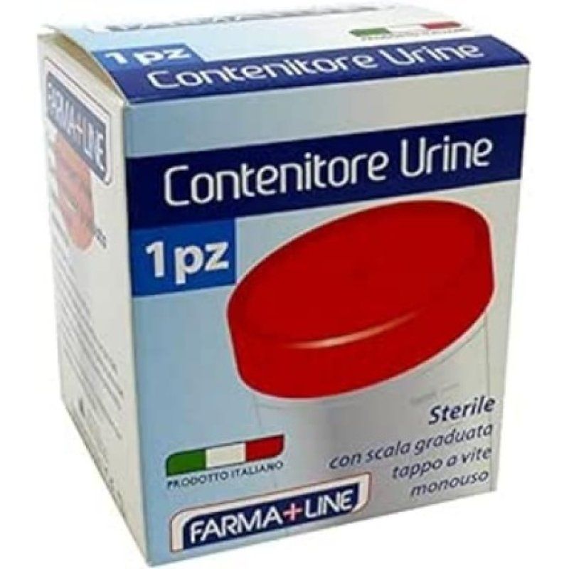 Farmaline Sterile Box For Urine Analysis 120ml 5g