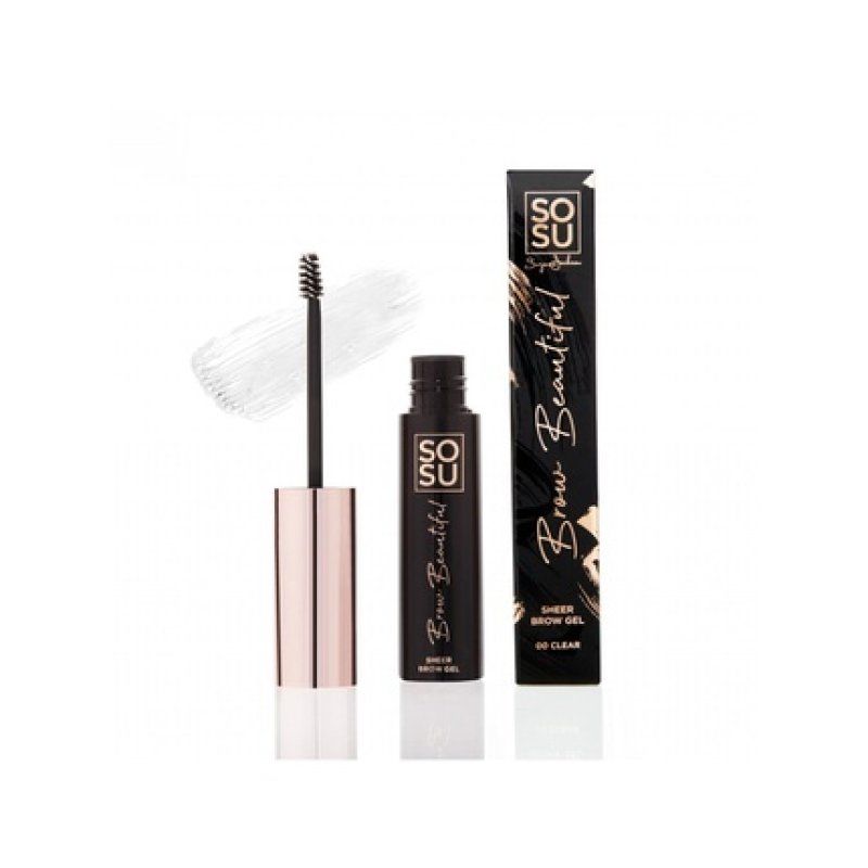 Sosu Cosmetics Brow Beautiful Gel 00 Clear 5ml