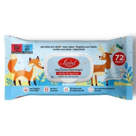 Liabel Baby Wipes 72 Pcs