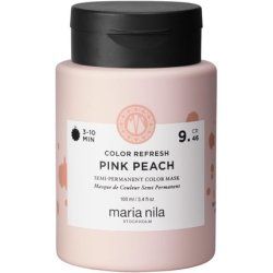 Maria Nila Colour Refresh Pink Peach Hair Mask 100ml - Warm Pink Tone