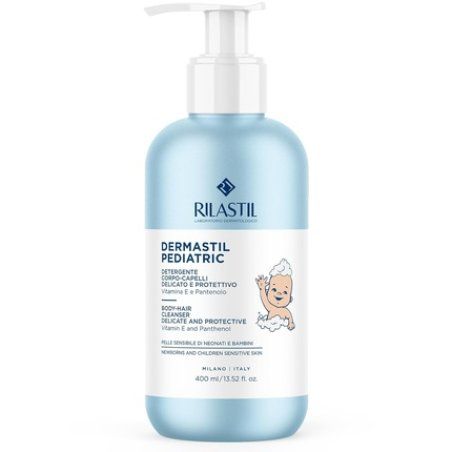 Rilastil Dermastil Pediatric Body Hair Cleanser For Babies And Children