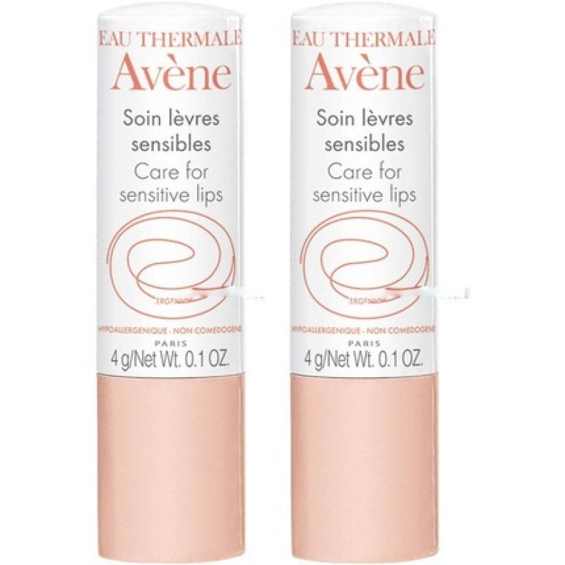 Avène Care for Sensitive Lips 4g - Pack of 2