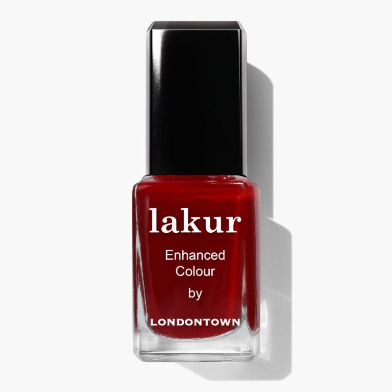 Londontown Lakur Enhanced Nail Polish Premium Vegan Beauty Truly Ruby