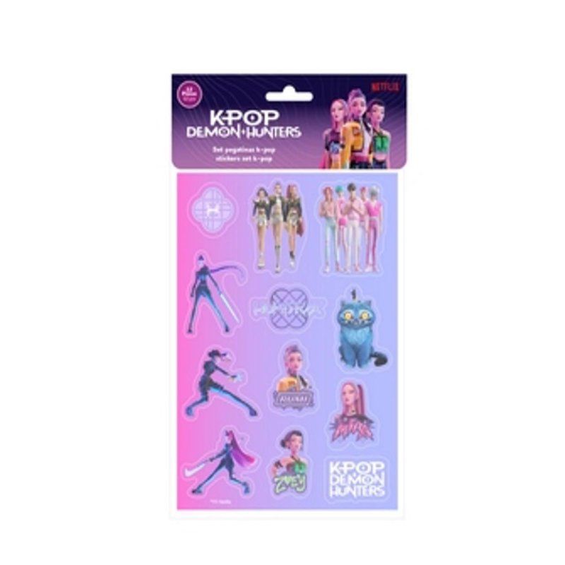 K-POP DEMON HUNTERS - Set de Stickers (12pc)