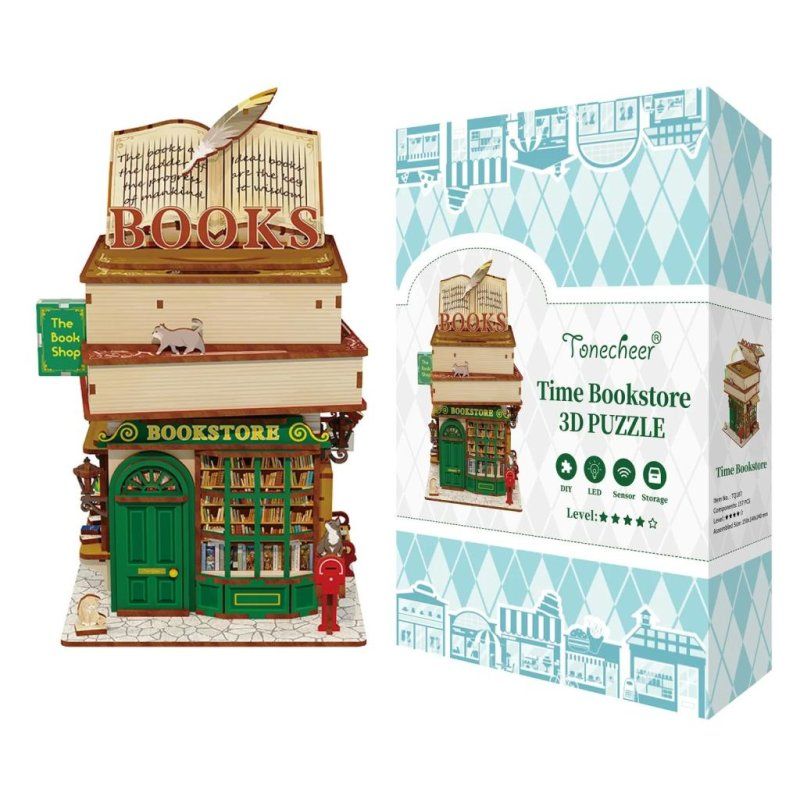 LIBRAIRIE TIME - Stockage de bureau DIY - 157pcs