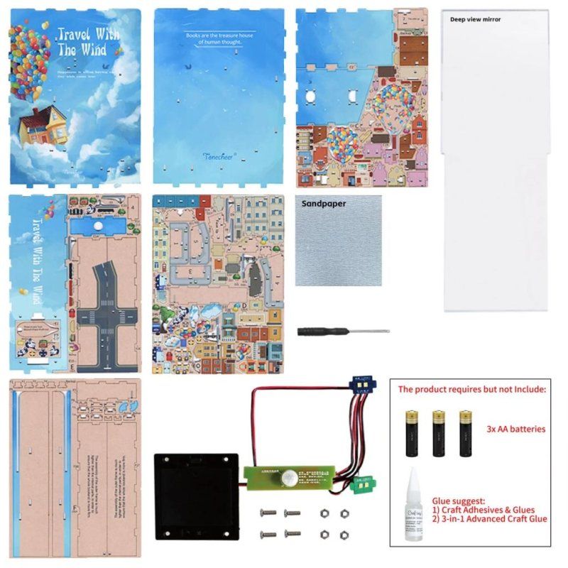 Tonecheer TQ126 puzzle Puzzle 3D 143 pièce(s) Autres