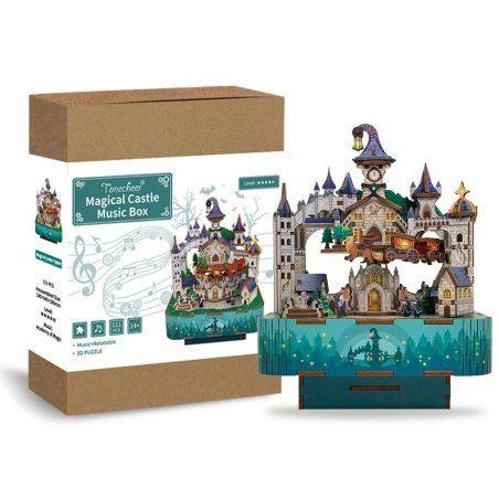CHATEAU MAGIQUE - Boite Musicale DIY - 111pcs