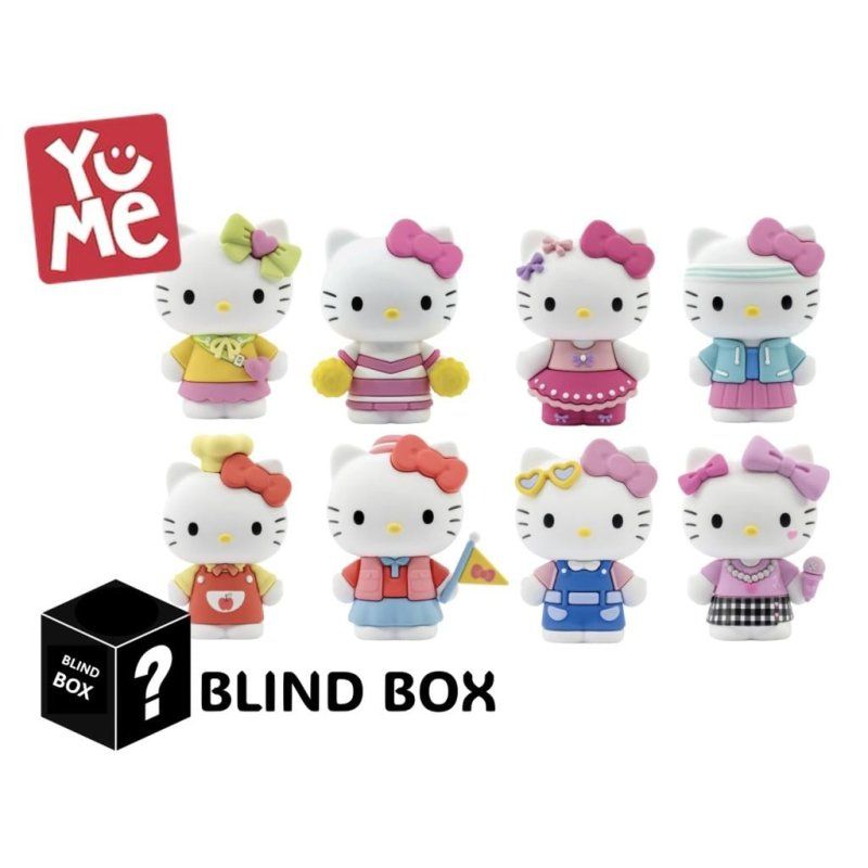 HELLO KITTY - Cute Outfit Series - Assortiment 12 Fig. 5cm Blind Box