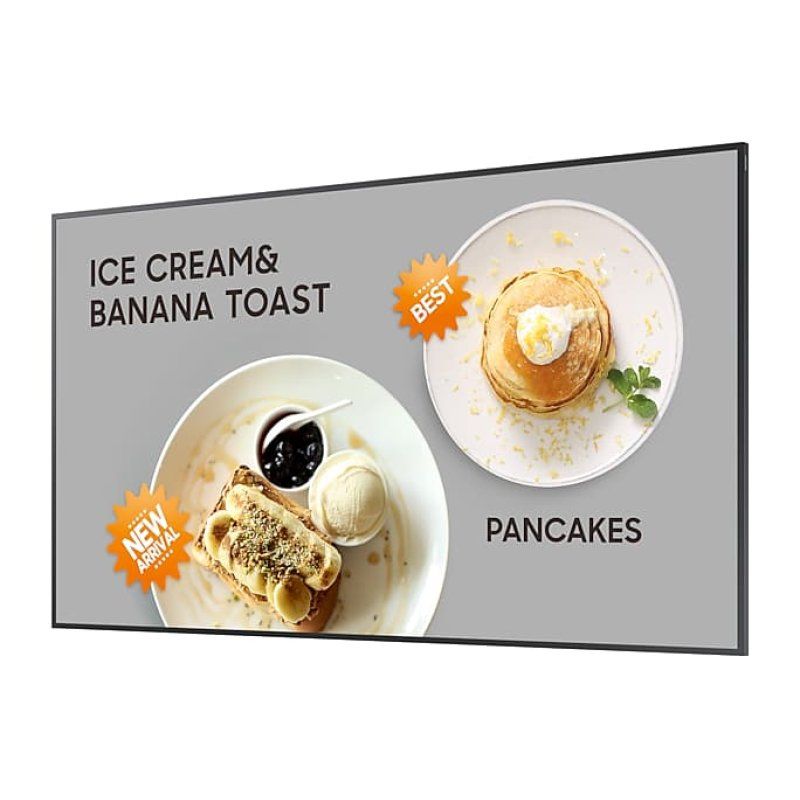 Samsung LH32QMCEBGCXEN Signage Display Digital signage flat panel 81.3 cm (32") LCD Wi-Fi 400 cd/m² Black Tizen 7.0