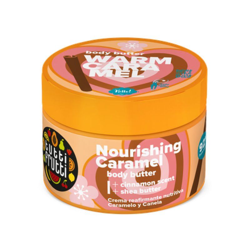 Tutti Frutti Nourishing Body Butter Caramel & Cinnamon 200ml