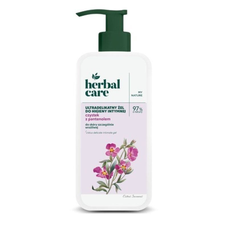Herbal Care Ultragentle Intimate Hygiene Gel With Cistus And Panthenol 330 Ml