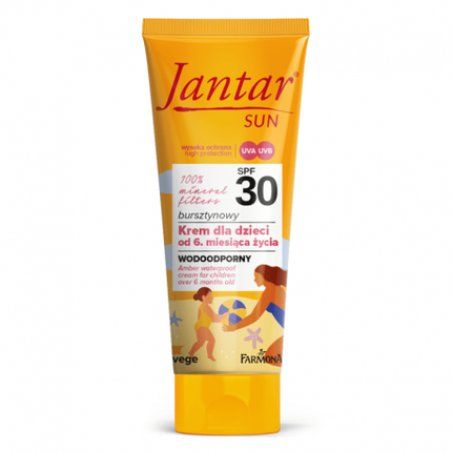 Jantar Farmona Jantar Sun Amber Waterproof Cream For Children Spf 30 50ml