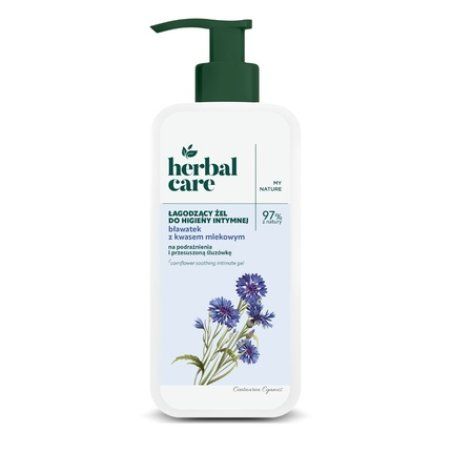 Herbal Care Soothing Intimate Hygiene Gel With Cornflower And Lactic Acid 330 Ml