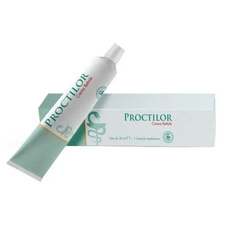 Italian Pharmaceutical Company Proctilor Rectal Cream 30 Ml With Applicator Cannula