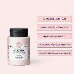 Maria Nila Colour Refresh Pearl Rose Soft Pink Hair Mask 100ml