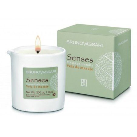 Bruno Vassari Senses Jasmine Massage Oil Candle 200 G