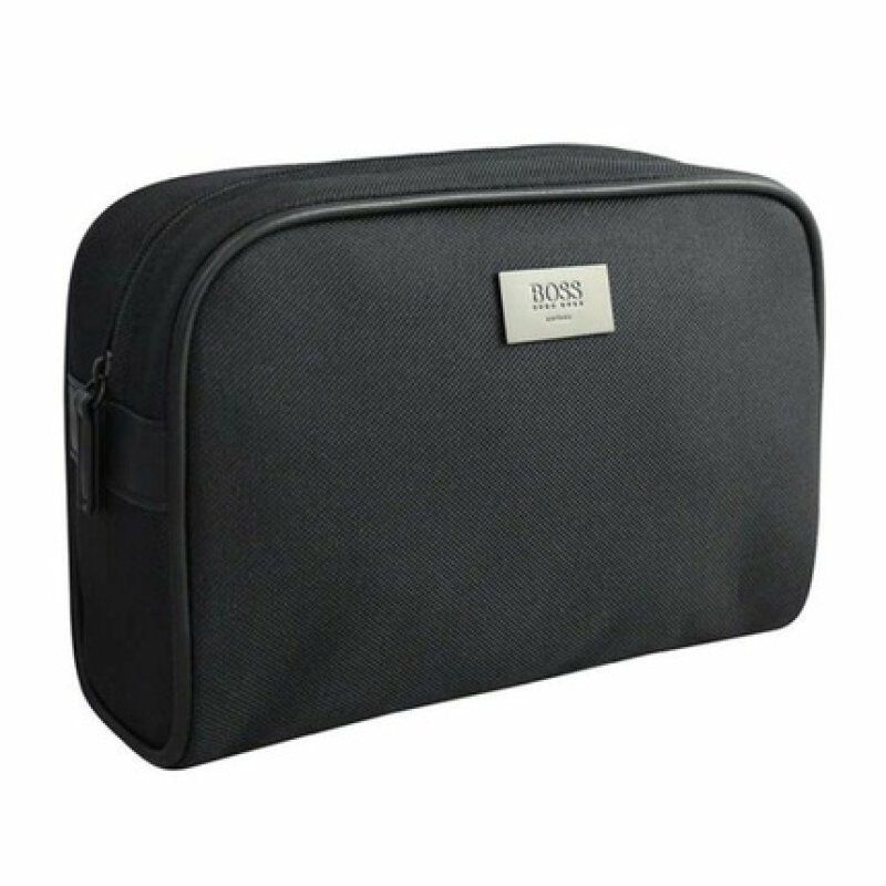 Hugo Boss Toiletry Gwp Textile Pouch Black 23 X 8 X 14 Cm