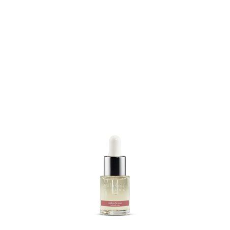 Millefiori Ambra & Rosa huile essentielle 15 ml Ambre, Cuir, Orange, Rose, Musc blanc Diffuseurs d'huiles essentielles
