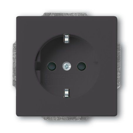 Busch-Jaeger 2013-0-5265 socket-outlet CEE 7/3 Black