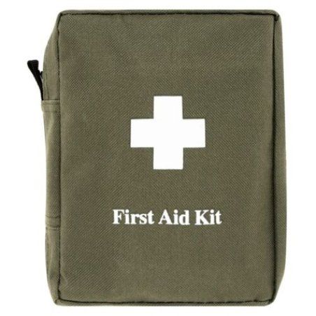 First Aid Kit Medical Bag Molle Survival Set Large Waterproof Olive