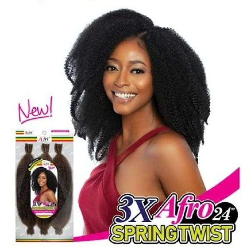 Mane Concept Afri Naptural Crochet Braid Twb311 3x Afro Spring Twist