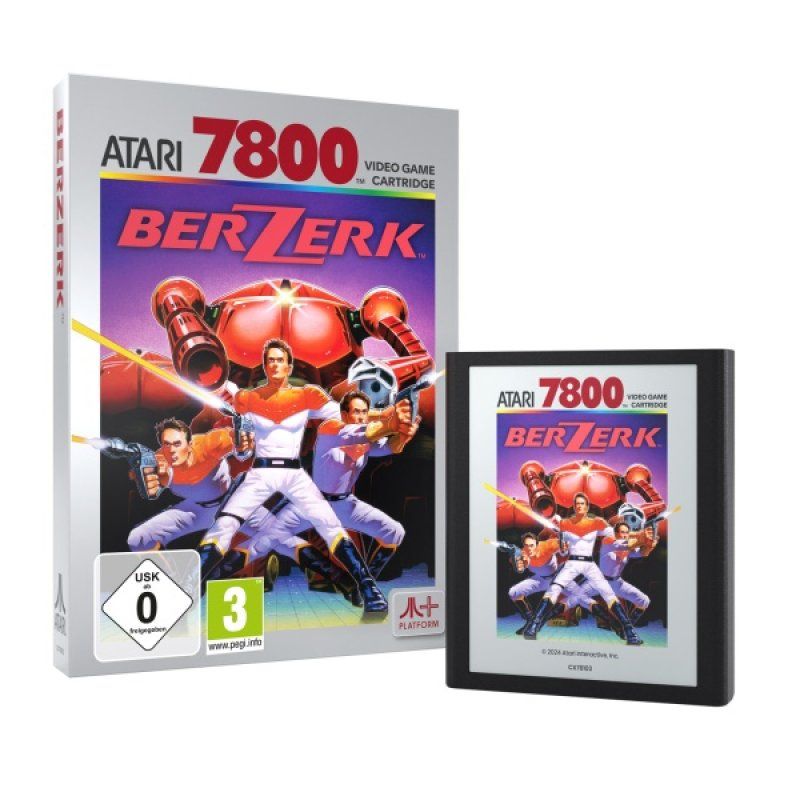 PLAION Berzerk Standard English Atari 7800 