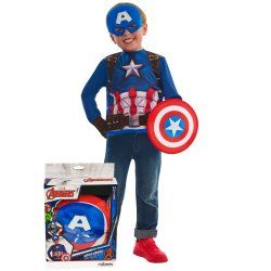 Rubies - Captain America Dress Up Set (104 -116 cm)