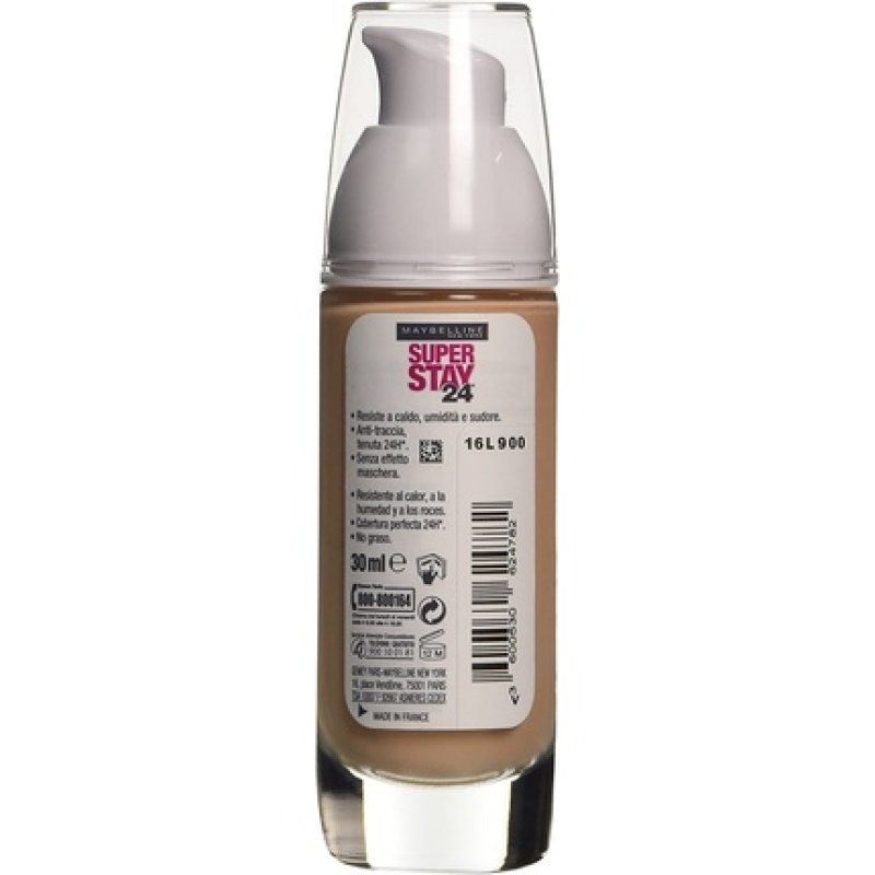 Gemey Maybelline Superstay 24 H Foundation 20 Clear Beige 30ml