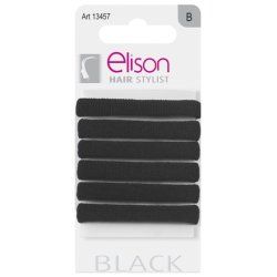Thin Classic Black Elison Elastic 13457 13403