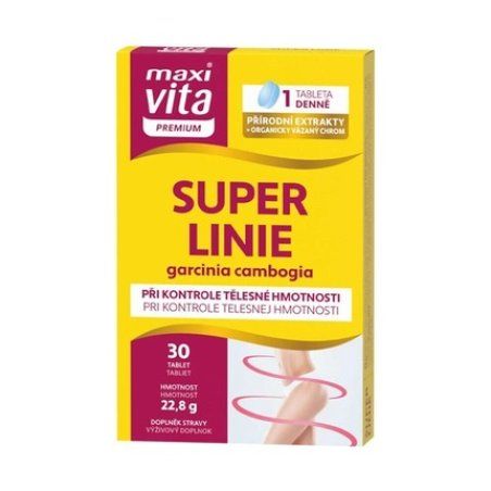 Maxivita Super Line For Slimming Weight Management Garcinia 30 Tablets