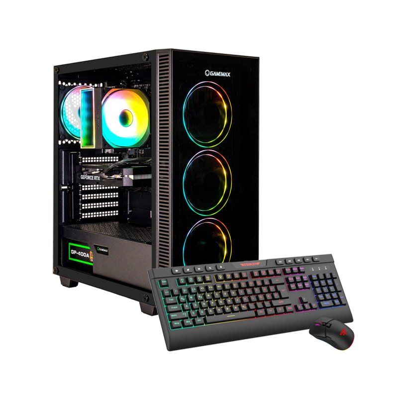 Hyrican Draco XD 7799 AMD Ryzen 5 7500F 16GB DDR5 RAM 1TB SSD NVIDIA GeForce RTX 5060Ti (16GB GDDR7) Windows 11 Home