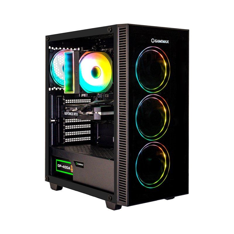 Hyrican Draco XD 7799 AMD Ryzen 5 7500F 16GB DDR5 RAM 1TB SSD NVIDIA GeForce RTX 5060Ti (16GB GDDR7) Windows 11 Home