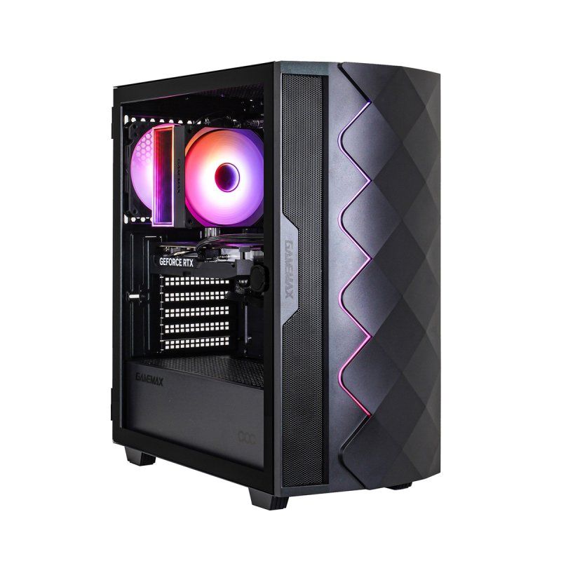 Hyrican Diamond BK 7795 AMD Ryzen 5 5500 16GB RAM 1TB SSD NVIDIA GeForce RTX 5050 Windows 11 Home