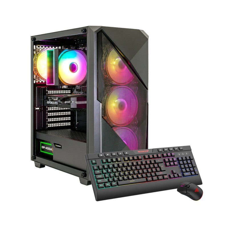 Hyrican Striker 7836 AMD Ryzen 5 7500F 16GB DDR5 RAM 1TB SSD NVIDIA GeForce RTX 5060Ti (16GB GDDR7) Windows 11 Home