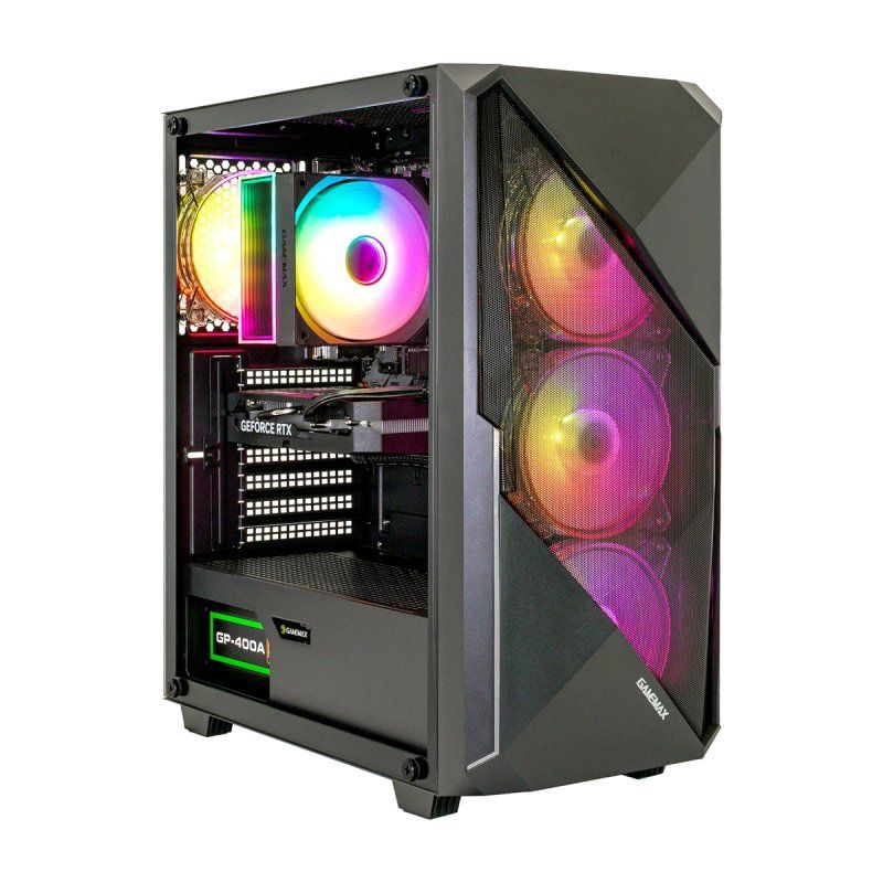 Hyrican Striker 7836 AMD Ryzen 5 7500F 16GB DDR5 RAM 1TB SSD NVIDIA GeForce RTX 5060Ti (16GB GDDR7) Windows 11 Home