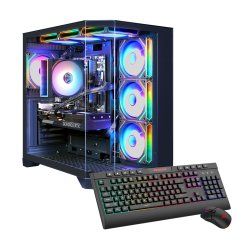 Hyrican HYPE-A BK 7825 AMD Ryzen 5 7500F 16GB DDR5 RAM 1TB SSD NVIDIA GeForce RTX 5060 Windows 11 Home