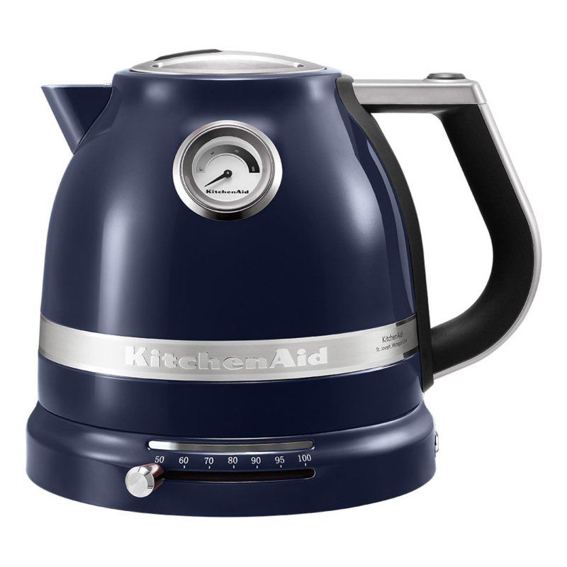 KitchenAid 5KEK1522EIB electric kettle 1.5 L 2400 W Black, Blue, Stainless steel