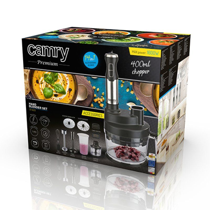 Camry Premium CR 4623 blender 2 L Mélangeur de table 1600 W Noir