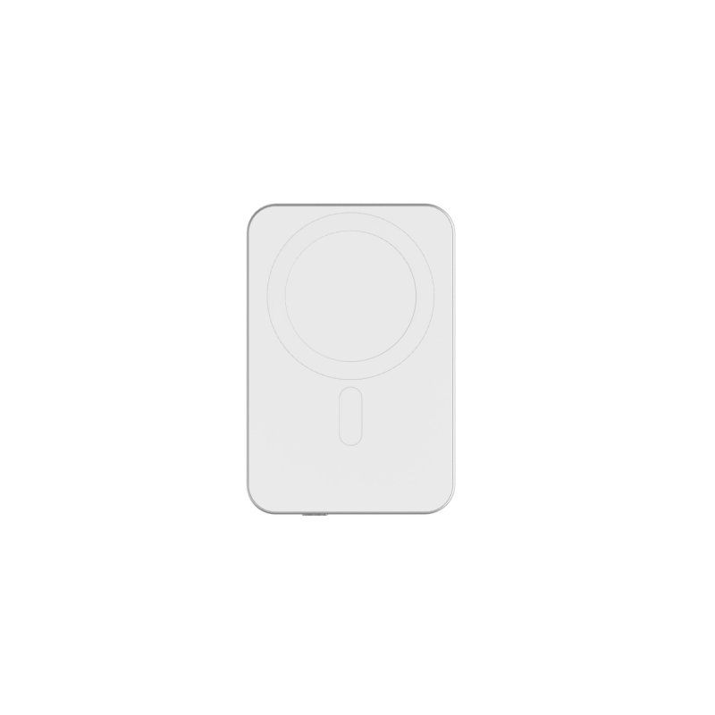 nevox PB-2292 power bank Lithium Polymer (LiPo) 5000 mAh Wireless charging Silver, White