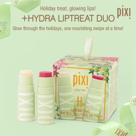 Pixi Beauty Hydra Liptreat Duo Holiday Ornament Gift Set