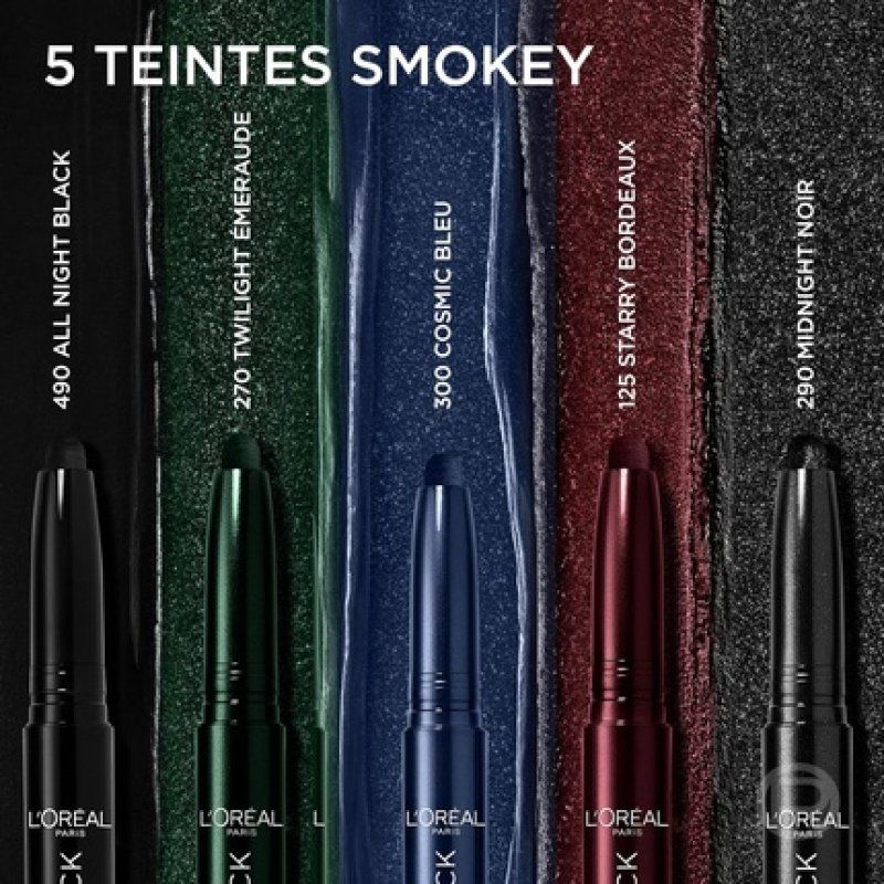 L'Oréal Paris Eyeshadow Pencil Stick with Creamy Melting Texture