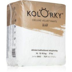 Kolorky Deluxe Velvet Pants Disposable Diapers Xl 1216 Kg 17 Pcs