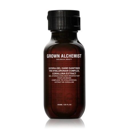 Grown Alchemist Hydragel Hand Sanitiser With Trihyaluronan Complex And Corallina Extract 50 Ml