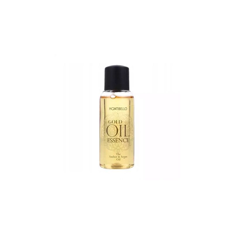 Montibello Gold Oil Essence, Amber Argan Hair Oil, 30ml