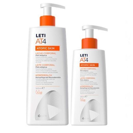 Leti Leti At4 Bath Gel 500ml Body Milk 250ml