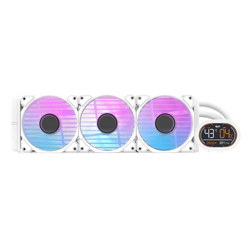 Water cooling for the Darkflash DH360D processor (white)