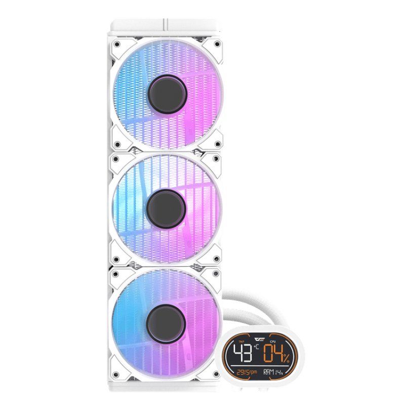 Water cooling for the Darkflash DH360D processor (white)